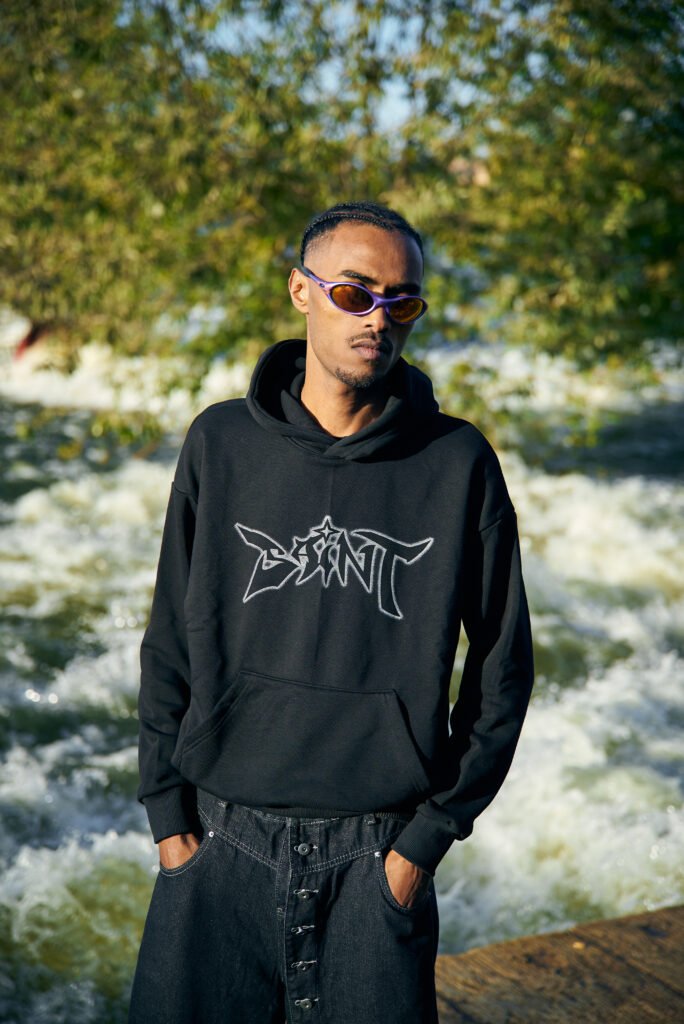 Saint Black Essential Hoodie - Boxy Fit